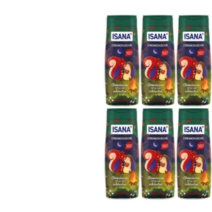 SALE 6x Isana Duschcreme Gemeinsam ist es am schönsten | Vanille- und Haselnuss - Bild 1 von 1