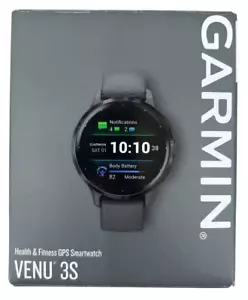 Garmin Venu 3S GPS Smartwatch AMOLED Display 41mm 010-02785-00 Pebble Grey - Picture 1 of 5