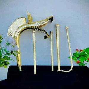 Brass Nautical Tintignac Deskford Celtic War Horn Trumpet Carnyx Fully Playable - Picture 1 of 8