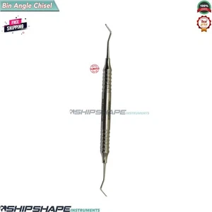 8/9 Binangle Chisel Operative Dentistry Periodontal Enamel Cutting Dental Chisel - Bild 1 von 8