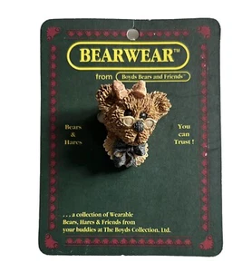 Bears Bearwear Pin Collection 2615 Bears & Hares Schleife Brille 1994 Vintage - Bild 1 von 4