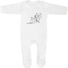 'Cute Otter' Baby Romper Jumpsuits / Sleep suits (SS018371)