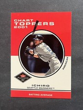 2001 Fleer Platinum Chart Toppers Ichiro Suzuki #416 Rookie RC
