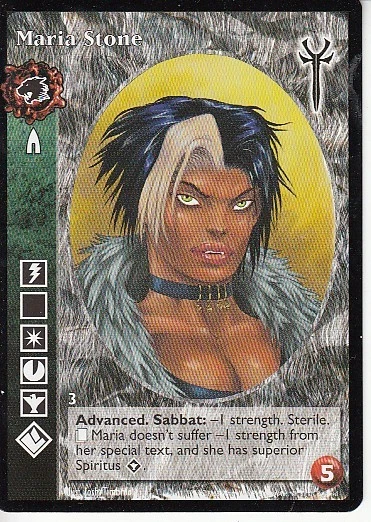 4 x Maria Stone (Advanced) VTES CCG - Image 1 of 1