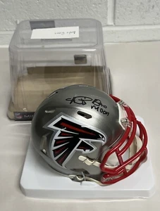 Andre Rison Signed Atlanta Falcons Flash Mini Helmet Schwartz - Picture 1 of 6