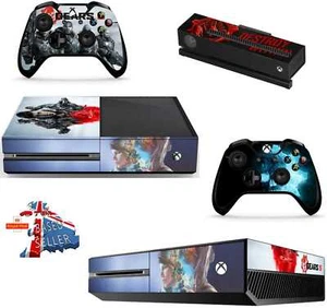 5 XBOX ONE PROTECTIVE SKIN DECAL VINYL STICKER WRAP - Picture 1 of 8