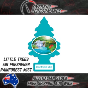 Little Trees Air Freshener Rainforest Mist - Car Truck Taxi Uber Home Office - Picture 1 of 1