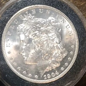 1904 O MORGAN SILVER DOLLAR MS+ - Picture 1 of 2