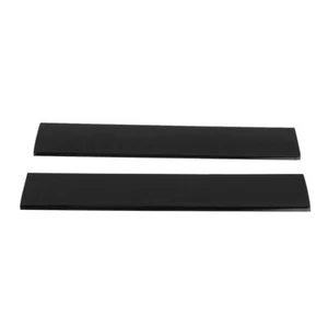 Black Replacement Left & Right Faceplate Cover Shell Case For PS3 Slim Conso ZTS - Picture 1 of 7