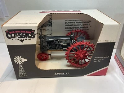Country Classics McDormick-Deering Farmall Case IH Gray 1:16 Scale USA NIB - Image 1 of 4