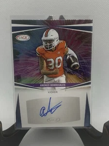 2025 SAGE Andres Borregales Auto A-AB2 Miami Hurricanes - Picture 1 of 2