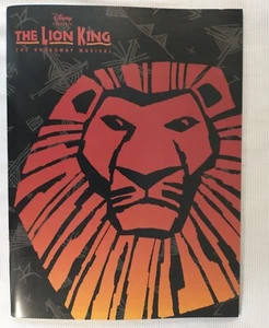 Disney's THE LION KING Broadway Musical Souvenir Program 1997 and Cast List  - Picture 1 of 14