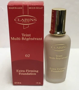 Clarins Extra Firming Foundation 02 Pale Ivory New in Box - Picture 1 of 2