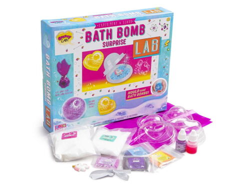 Make Your Own Scented Bath Bombs Children's Lab Craft Kit With Surprise Unicorn.