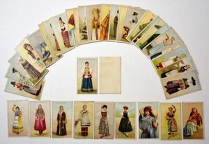 Part Set: 36 WOMEN OF ALL NATIONS Cards (C97), 1908 Imperial Tobacco Of Canada - Picture 1 of 2