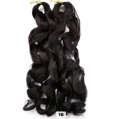 Cabello trenzado ondulado (3 paquetes) Foto 1 de 4