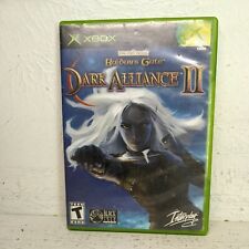 Baldur's Gate Dark Alliance II 2  (Xbox, 2004) Complete In Box W/ Manual
