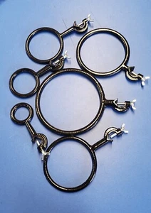 Lab cast iron Ring Stand, Support ring Swivel Clamp (6 pieces )new - Picture 1 of 2