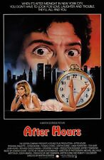 After Hours movie poster (a) - 11 x 17 inches - Griffin Dunne, Rosanna Arquette