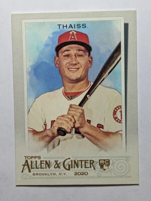 Matt Thaiss 2020 Topps Allen & Ginter #197 RC Rookie - Image 1 of 2
