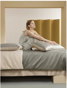 MidoHouse 100 % langstapelige Baumwolle Set King Size Bettbezug + 2 Kissenbezüge - Bild 1 von 8