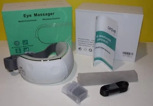 New - Opove E1 Portable Eye Massager - Music - Heat - Vibration - Pressure - Picture 1 of 3