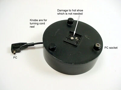 Vintage Sync Cord Male PC to Female PC (15') | Heavy Duty | On reel | $16 | #13 - Image 1 of 2