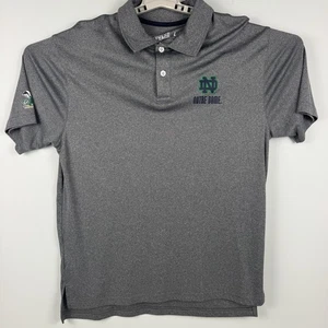 Notre Dame Herren Kurzarm Polo Large Campus Heritage Fighting Irish - Bild 1 von 7