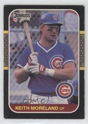 1987 Donruss Keith Moreland #169 - Image 1 of 2