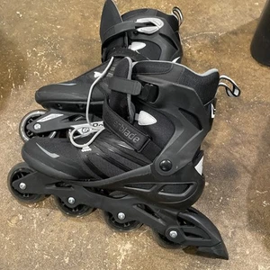 Rollerblade Zetrablade Men's Adult Fitness Inline Skate - Black Size 11 - Picture 1 of 10