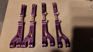 HPI Aluminum Adjustable Upper Arms (Set of 4) for Savage X, etc. Used  - Picture 1 of 2