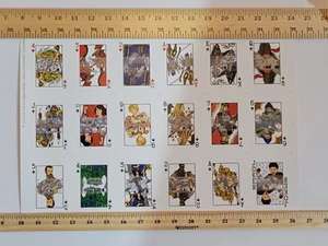Kryptik TCG Uncut Poker Sheet: Hearts & Spades. 16,5" x 12" Nonholo - Bild 1 von 4