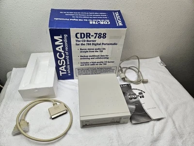 TASCAM CDR-788 CD BURNER FOR THE 788 DIGITAL PORTASTUDIO    VINTAGE - Image 1 of 4