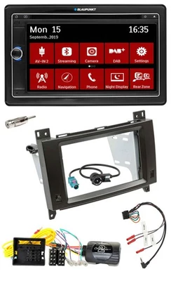 Blaupunkt Bluetooth DAB 2DIN USB DVD Lenkrad Autoradio für Mercedes Vito W447 Au - Bild 1 von 4