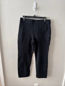 Spanx Perfect Black Pant Back Seam Skinny Pants Ankle Pull On Size Large - Picture 1 of 8