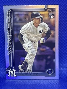 2025 Topps Series 1 - Carlos Narvaez #115 (RC) - Rainbow Foil - Bild 1 von 2