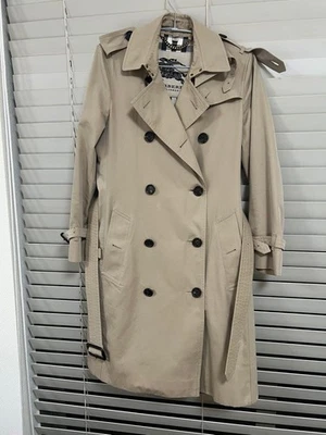 Gabardina Burberry Kensington Heritage Long Honey Uk6 Foto 1 de 4