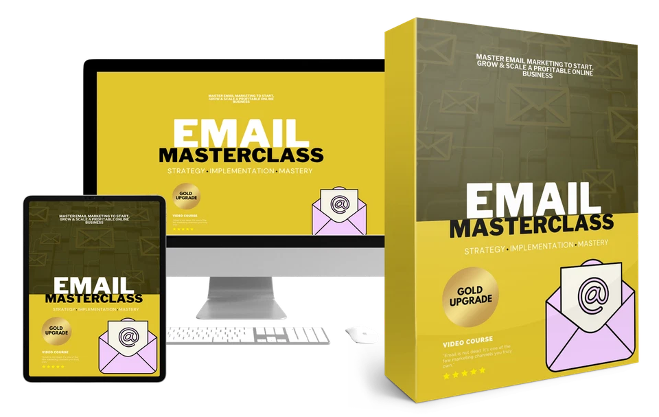 Email Masterclass Video Upgrade package; Your Shortcut To Profits (10 Videos CD) - Image 1 of 1