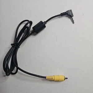 3.5mm Male Jack To RCA Male Yellow Jack 54" Long Cable Cord  - Picture 1 of 6