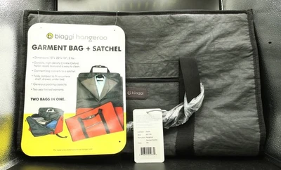 Bolso y bolso de ropa Biaggi ZipSak Hangeroo 2 en 1, gris, 631114 Foto 1 de 4