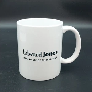 Edward Jones Making Sense of Investing 10oz Coffee Mug Black Print Promotional - Picture 1 of 7