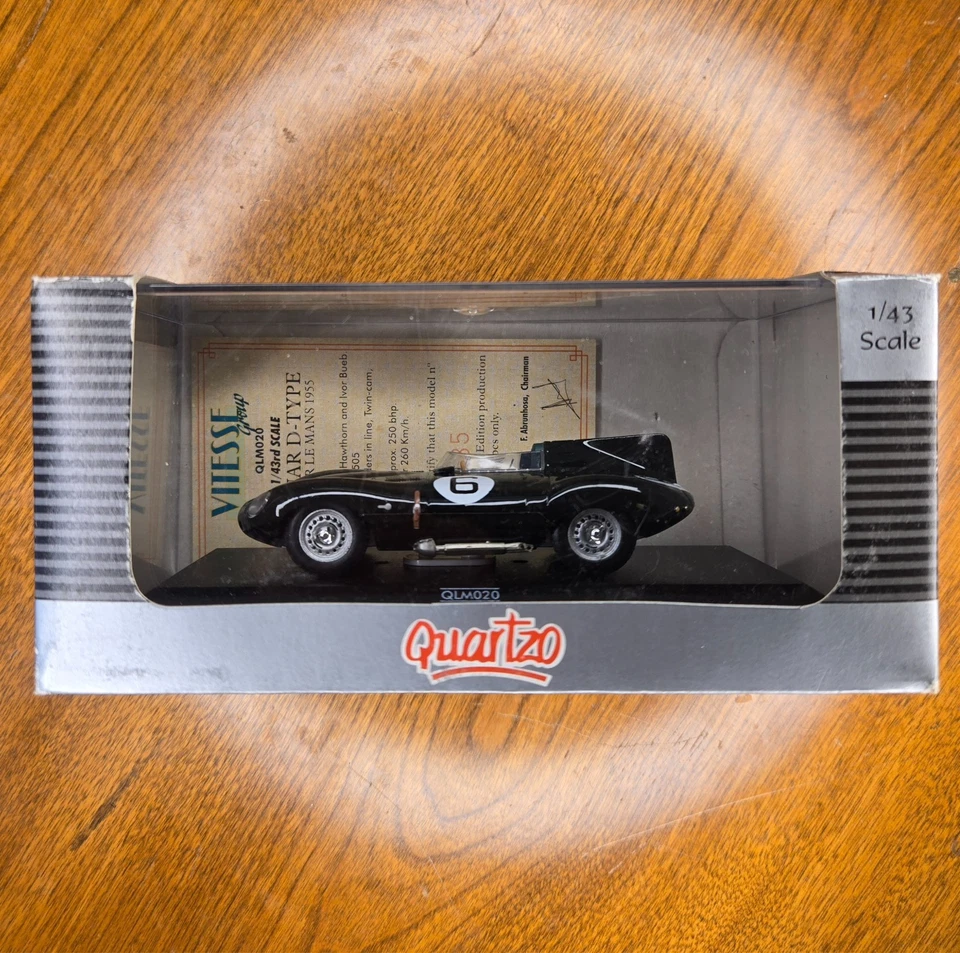Quartzo 1/43 Nascar Jaguar tipo D #6 Hawthorn/Bueb ganador Le Mans 1955 Foto 1 de 4
