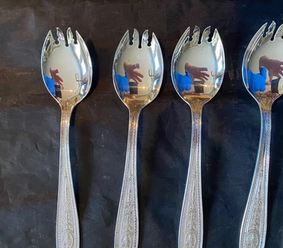 CUBIERTOS WEDGEWOOD BY INTERNATIONAL STERLING COMPRA 4 U 8 O 12 TODOS A JUEGO Foto 1 de 4