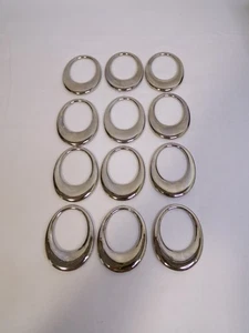 Dansk TJORN Nickel Plate Napkin Rings Set of 12 - Picture 1 of 8