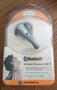Cingular Wireless Headset Bluetooth Compatible HS815 Motorola NIB - Picture 1 of 5