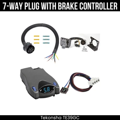 Tekonsha 7Way Wiring Brake Control For 03-09 Dodge Ram 2500 3500 08-09 4500 5500 - Image 1 of 4