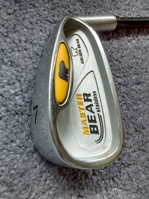 Golden Bear MASTER BEAR Stainless # 7 Iron / Med/Firm Flex - (NICE) - Image 1 of 4