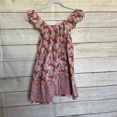 SEAFOLLY GIRL PINK SEA SHELL PEARLS FRILL DRESS SIZE 6 - Image 1 of 4