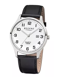 ✅ Regent Herrenuhr F-1241 mit Lederband ✅ - Bild 1 von 2