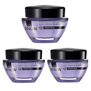 Avon Anew Platinum Lift & Tighten Day Cream with Protinol SPF 20, 3x1,7fl.oz - Picture 1 of 2